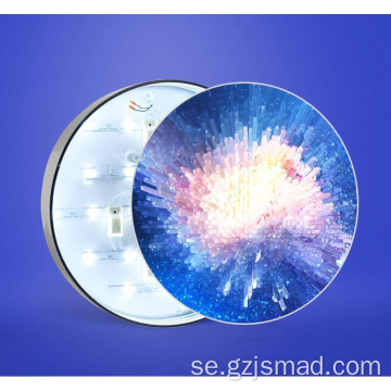 Creative Round Aluminium Framless Light Box